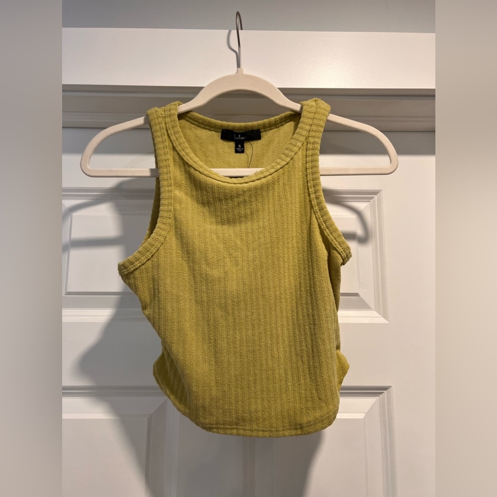 Lulus Soft Rib Cropped Tank